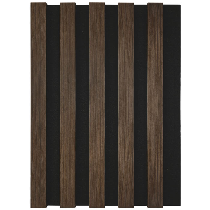 JB Kind Acoustic Wall Panel Fully-Finished Walnut Laminate