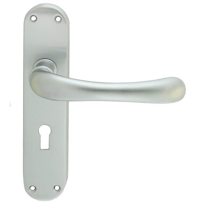 Carlisle Brass Ibra Lever On Backplate with Keyhole