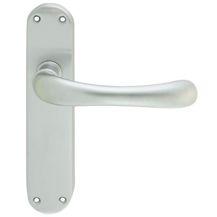 Carlisle Brass Ibra Latch Lever Door Handle On Backplate