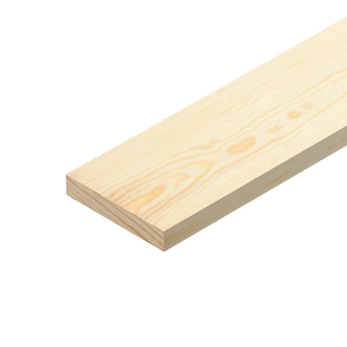 Cheshire Mouldings PSE Clear Pine Stripwood - Bundle Of 4 - 44mm x 2400mm