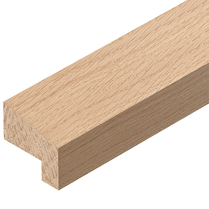 Cheshire Mouldings Oak Firecheck Hockey Stick Glass Bead - Bundle Of 10 - 26mm x 2400mm