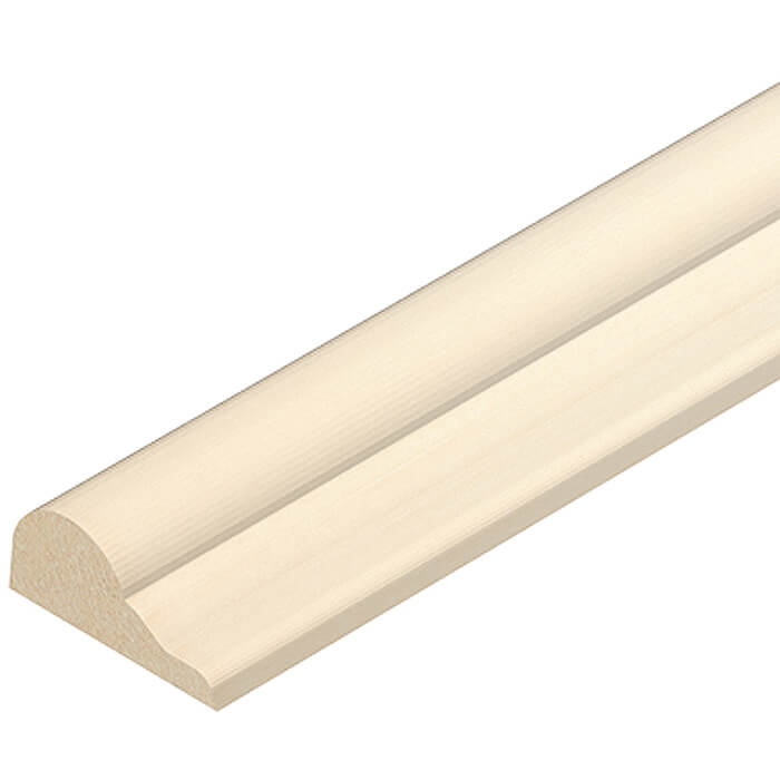 Cheshire Mouldings Decorative Light Hardwood Broken Ogee - Bundle Of 35 - 7mm x 2400mm