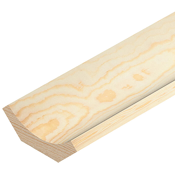 Cheshire Mouldings Pine Scotia - Bundle Of 10 - 14mm x 2400mm