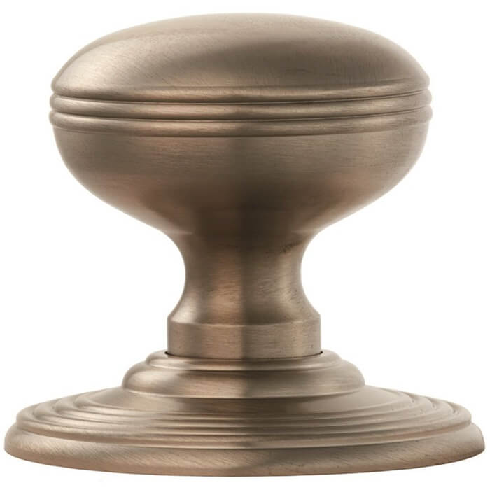 Carlisle Brass Delamain Ringed Mushroom Mortice Door Knob