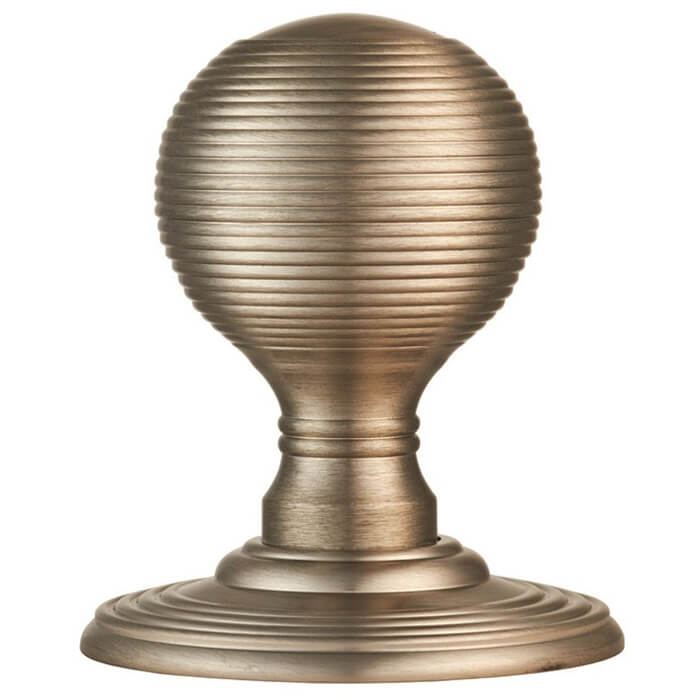 Carlisle Brass Delamain Reeded Design Door Knob