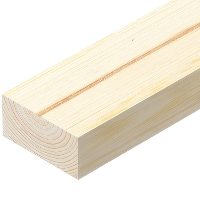 Cheshire Mouldings Handy Pack Pine Sawn - Bundle Of 2 - 100mm x 47mm