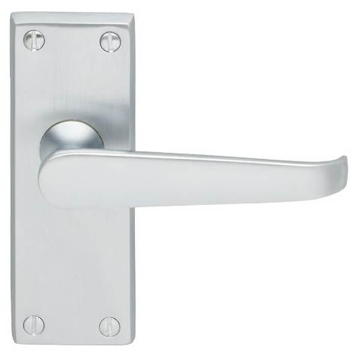 Carlisle Brass Contract Victorian Latch Lever Door Handle On Backplate