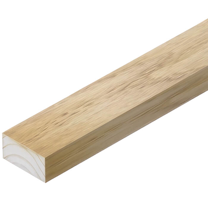 Cheshire Mouldings Handy Pack Pine Treated Timber - Bundle Of 6 - 50mm x 25mm