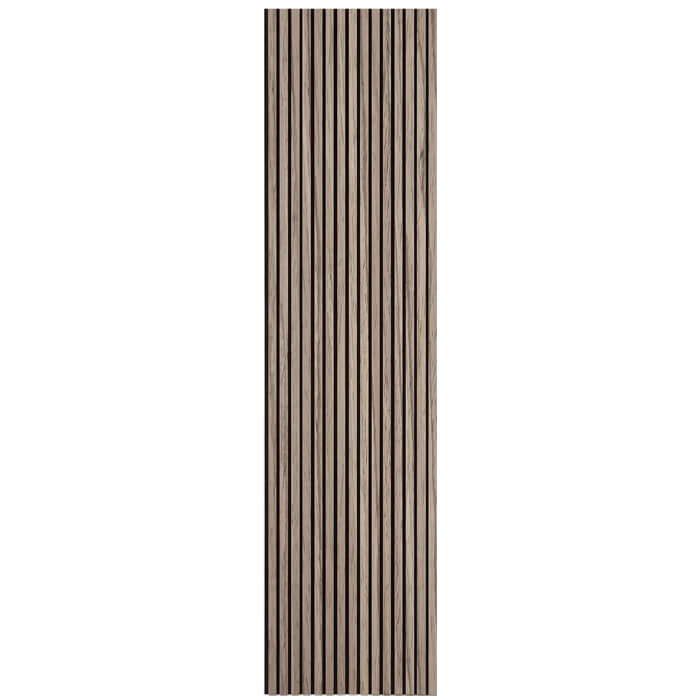 Joseph Miles Acoustic Light Walnut Wooden Slat Wall Panel  2400 x 600 x 21mm