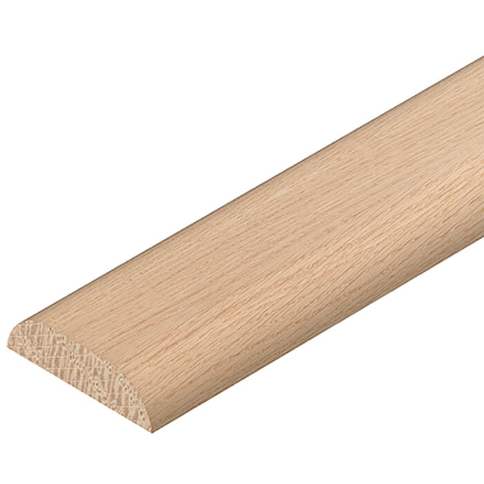 Cheshire Mouldings D-Mould Oak Cover - Bundle Of 20 - 2400mm Length