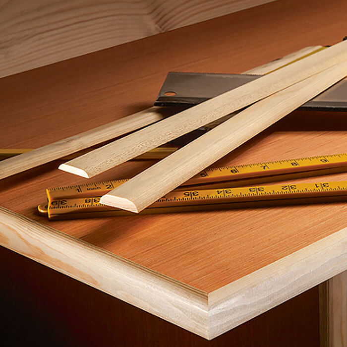 Cheshire Mouldings D-Mould Oak Cover - Bundle Of 20 - 2400mm Length