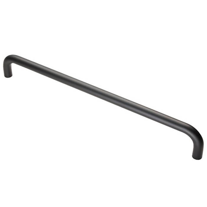 Carlisle Brass Eurospec Round Bar D-Shaped Pull Handle - 469mm