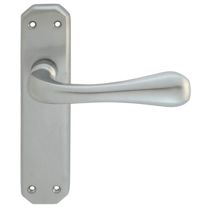 Carlisle Brass Eden Lever Handle on Latch Backplate