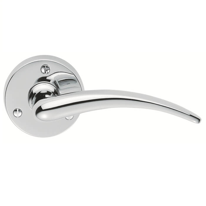 Carlisle Brass Victorian Wing Lever on Round Rose