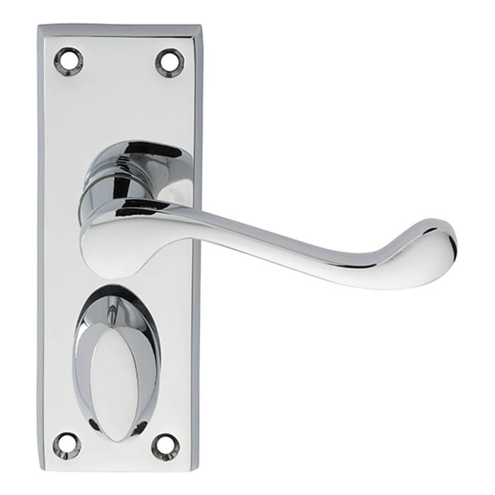 Carlisle Brass Victorian Bathroom Lever Handle With Turn and Release