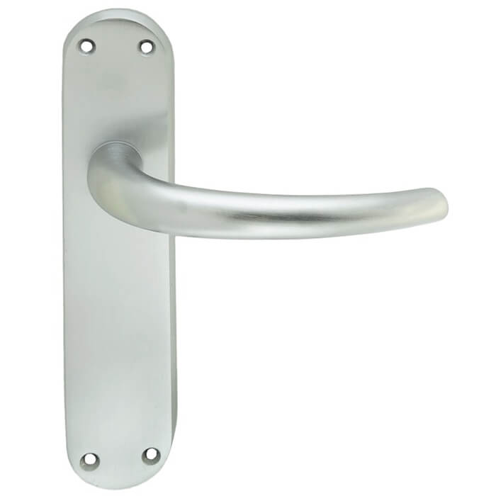 Carlisle Brass Lilla Lever on Latch Backplate - 185 x 40mm