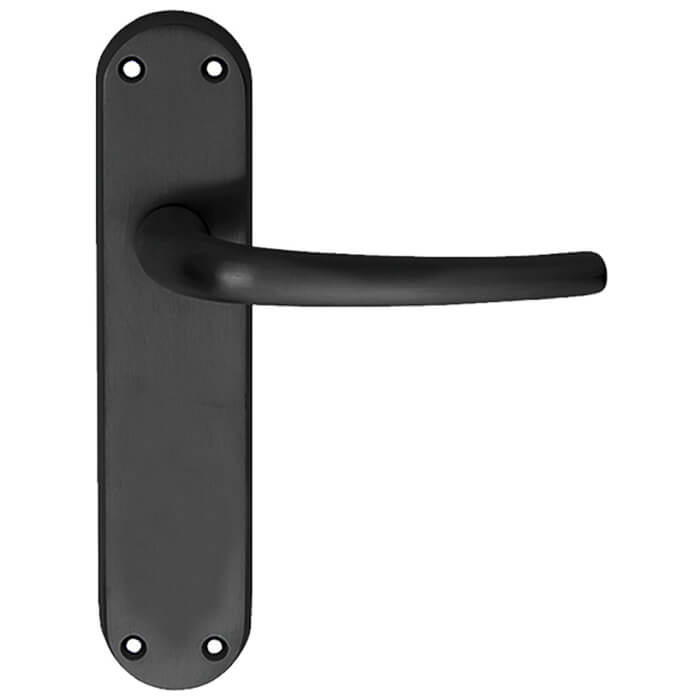 Carlisle Brass Lilla Lever on Latch Backplate - 185 x 40mm