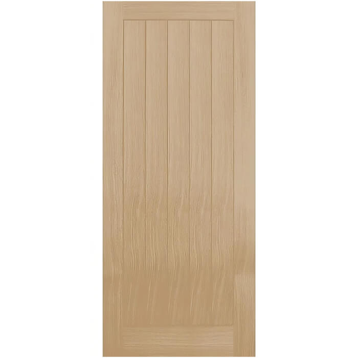 Joseph Miles Wiltshire Pre-Finished Oak 5-Panels Internal Door