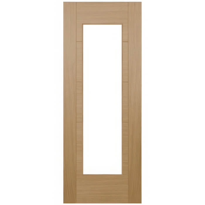Joseph Miles Cotswald Pre-Finished Oak 5-Panels 1-Light Internal Glazed Door
