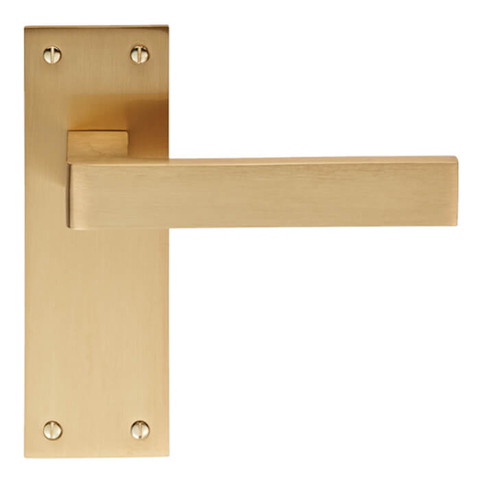 Carlisle Brass Sasso Lever on Latch Backplate – 150 x 50mm