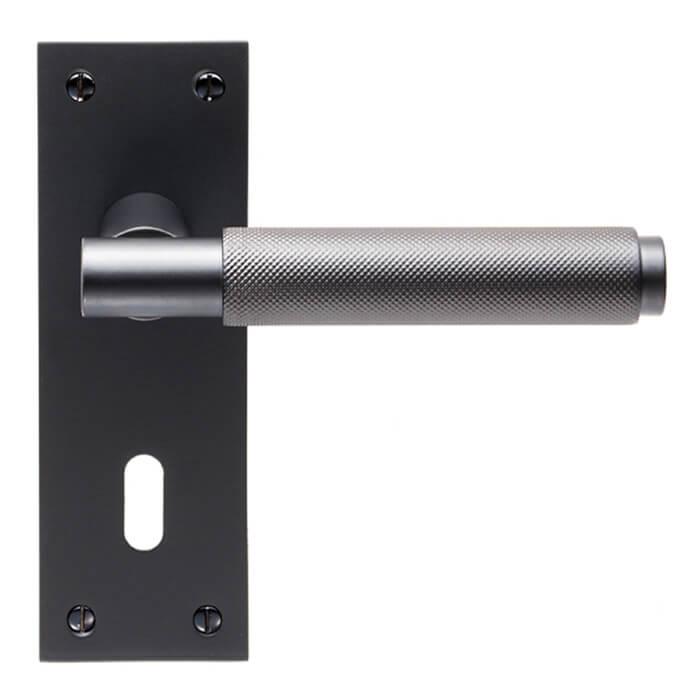 Carlisle Brass Varese Lock Profile with Lever Handle on Backplate - 150 x 50mm
