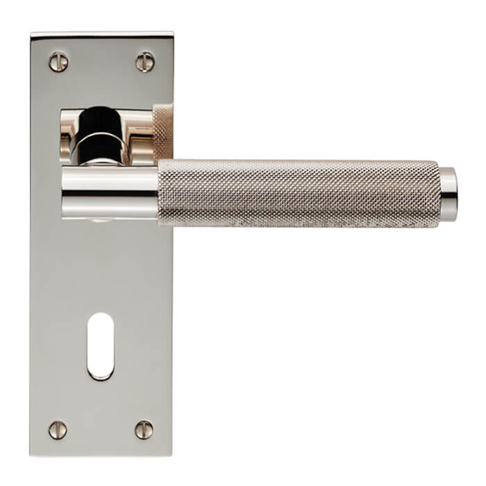 Carlisle Brass Varese Lock Profile with Lever Handle on Backplate - 150 x 50mm