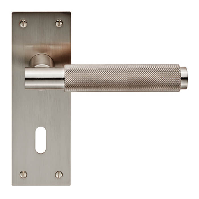 Carlisle Brass Varese Lock Profile with Lever Handle on Backplate - 150 x 50mm