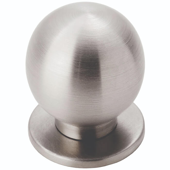 Carlisle Brass Stainless Steel 30mm Spherical Knob