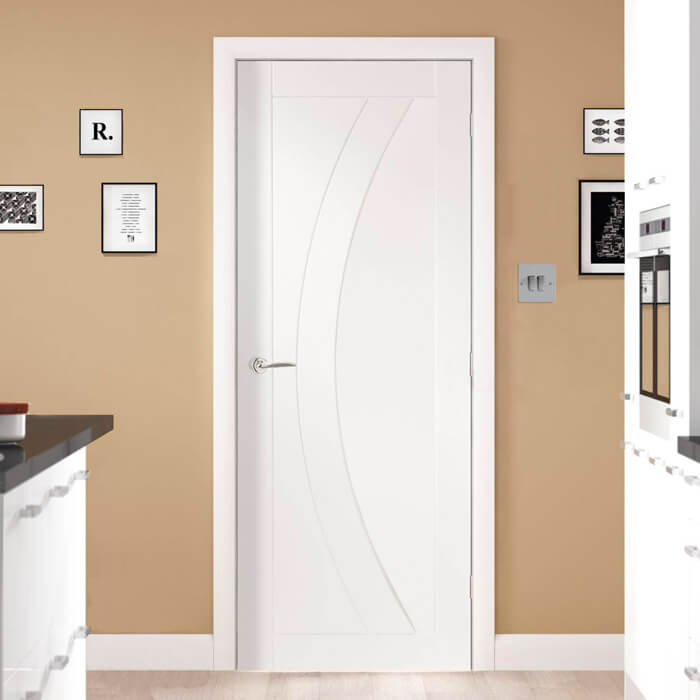 Joseph Miles Salerno Internal Door with 3 Panel - White Primed