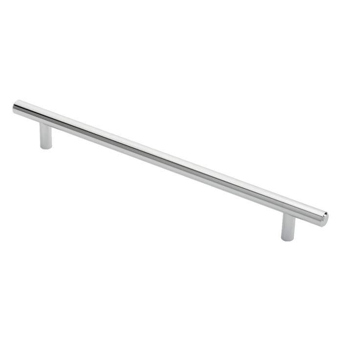Carlisle Brass Polished Chrome Steel T-Bar Cylindrical Handle