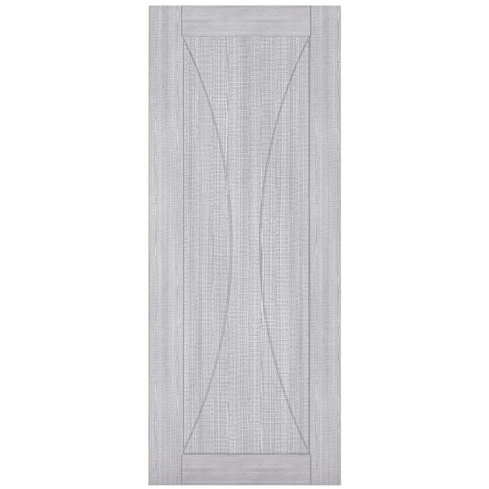 Deanta Sorrento Pre-Finished Light Grey Ash 3-Panels Internal Door