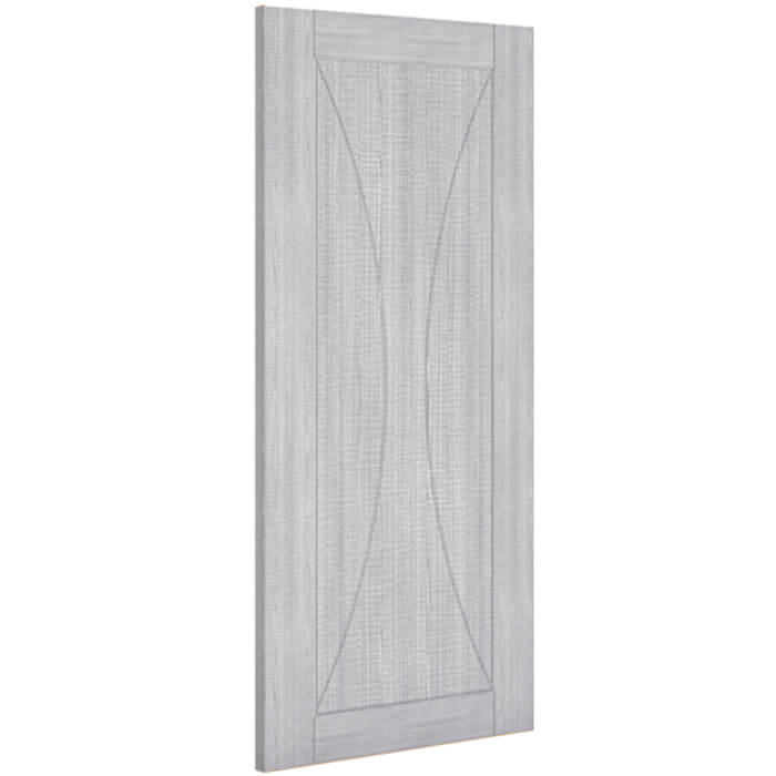 Deanta Sorrento Pre-Finished Light Grey Ash 3-Panels Internal Door