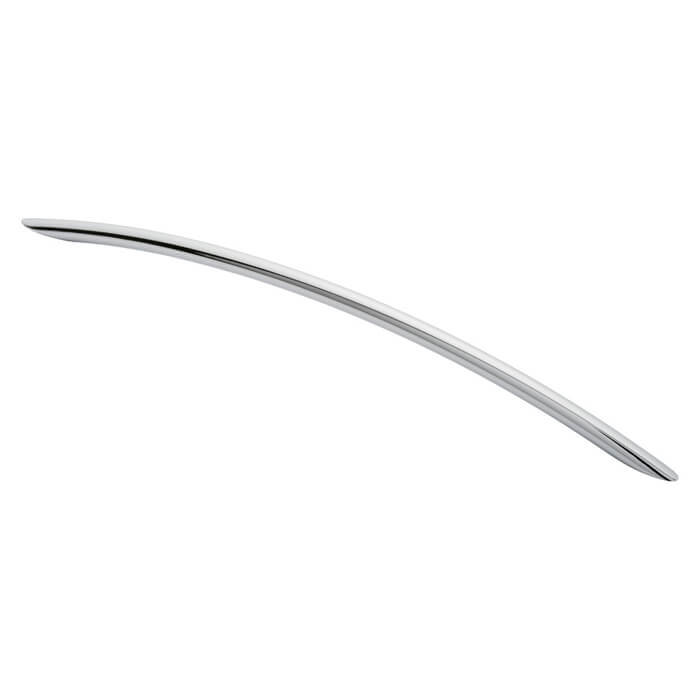 Carlisle Brass Polished Chrome Curved Bow Handle