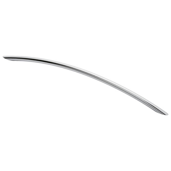 Carlisle Brass Polished Chrome Curved Bow Handle