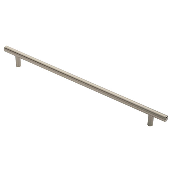 Carlisle Brass Steel T-Bar Cylindrical Handle - Satin Nickel