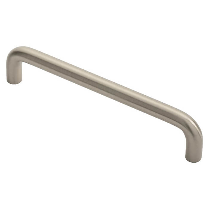 Carlisle Brass Satin Nickel D-Style Round Bar Handle