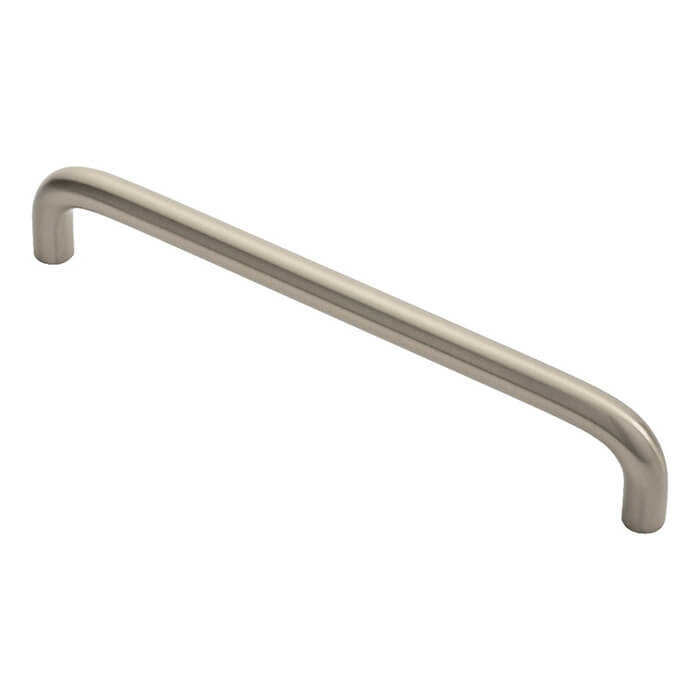 Carlisle Brass Satin Nickel D-Style Round Bar Handle