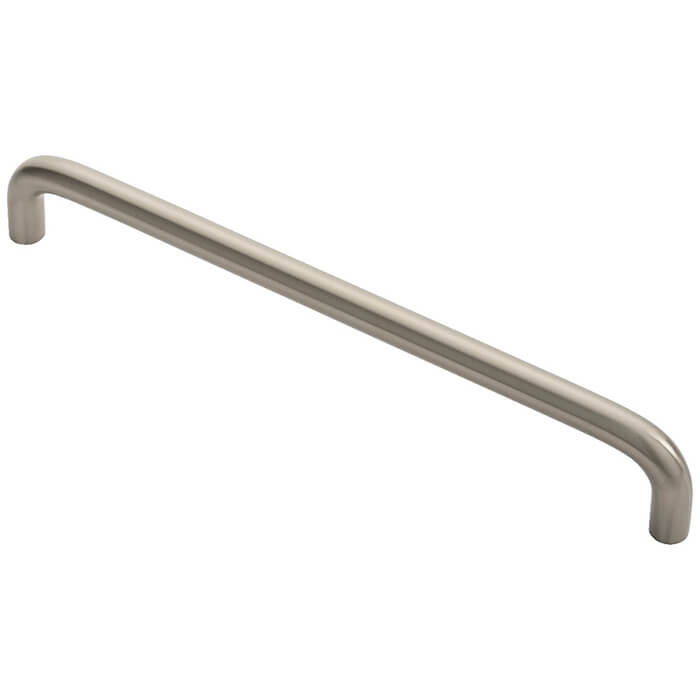 Carlisle Brass Satin Nickel D-Style Round Bar Handle
