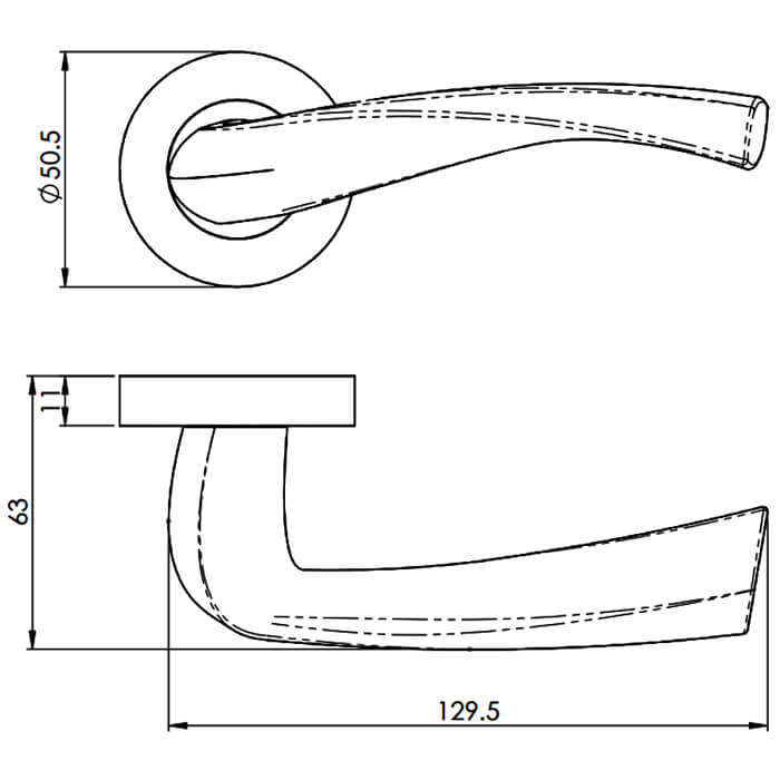 Carlisle Brass Sintra Door Handle Latch Pack