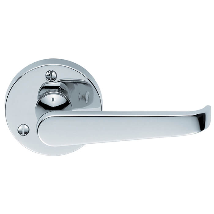 Carlisle Brass Victorian Lever Handle on Round Rose