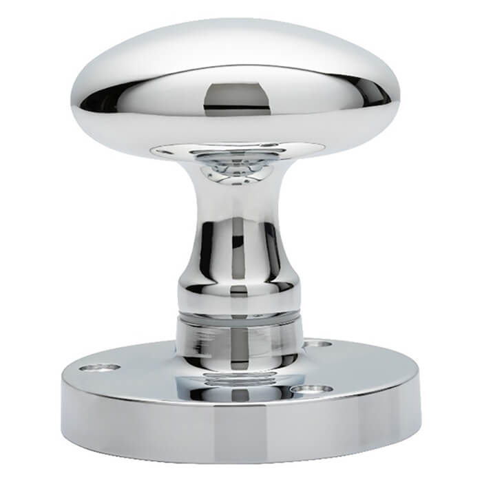 Carlisle Brass Smooth Oval Shape Mortice Knob
