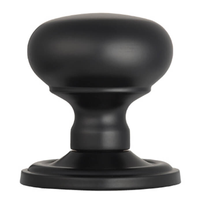 Carlisle Brass Victorian Mushroom Mortice Door Knob on Concealed Fix Rose