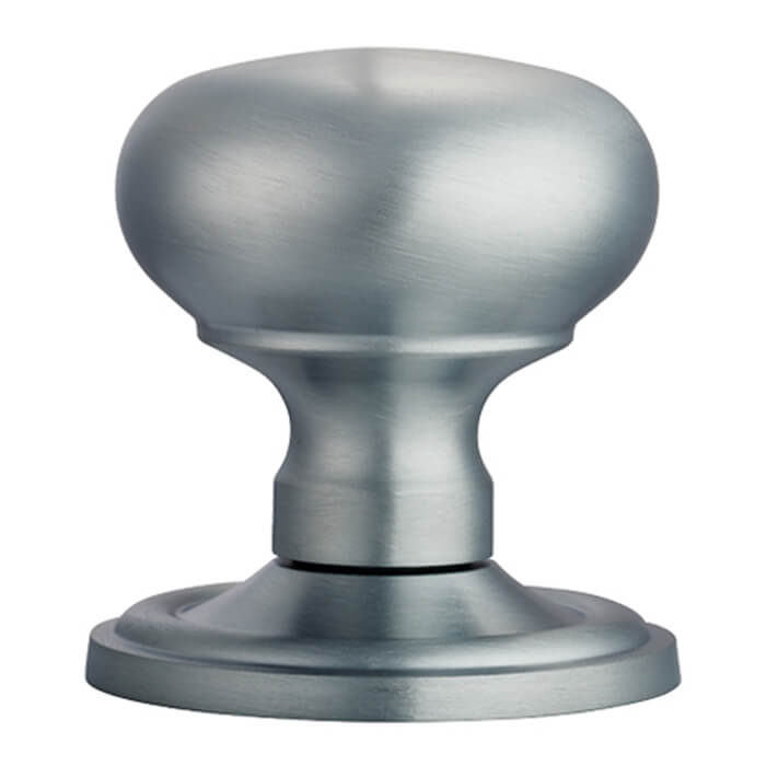 Carlisle Brass Victorian Mushroom Mortice Door Knob on Concealed Fix Rose