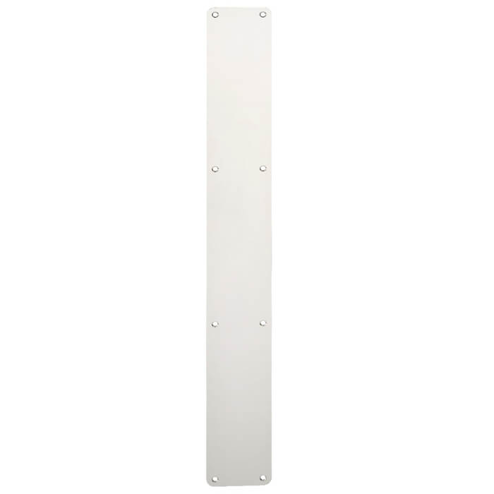 Carlisle Brass Eurospec 650 x 75mm Steelwork Stainless Steel Plain Finger Plate