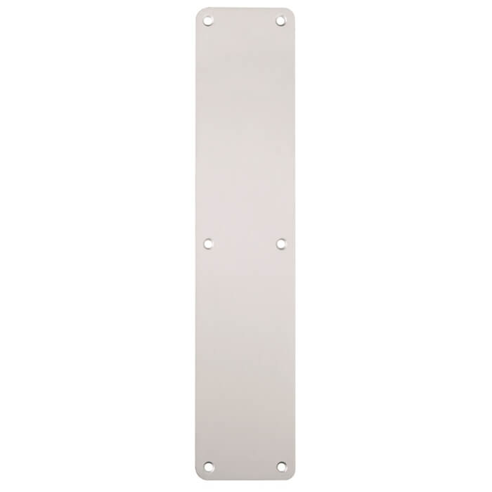 Carlisle Brass Eurospec Plain Satin Anodised Aluminium Finger Plate