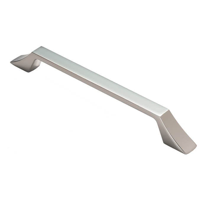 Carlisle Brass Halcyon Satin Nickel Straight Flat Faced Handle
