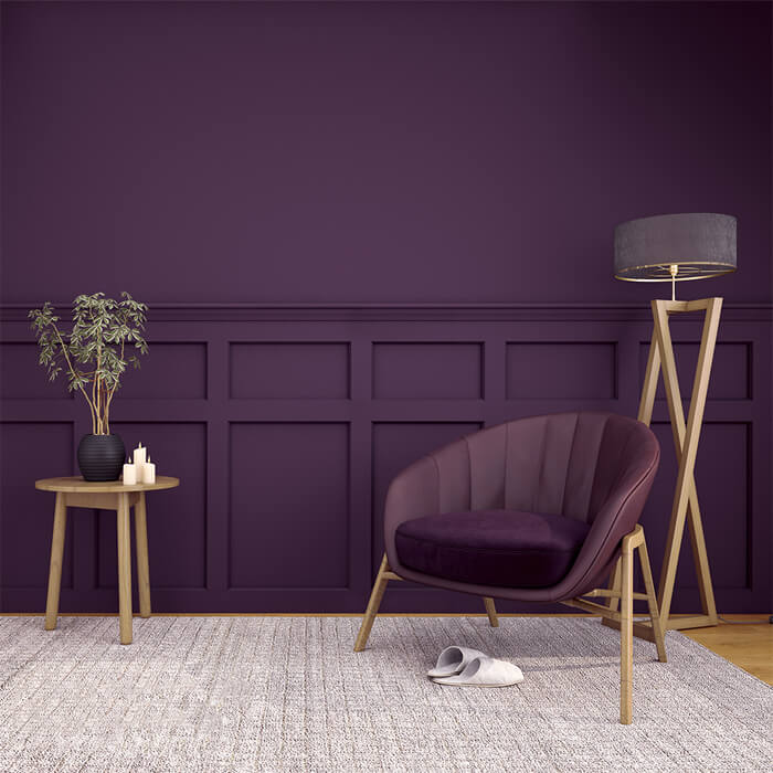 Deanta Hampton Wall Panelling Pack 2400mm - White Primed