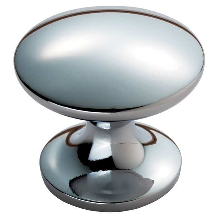 Carlisle Brass Fingertip Smooth Round Silhouette Knob