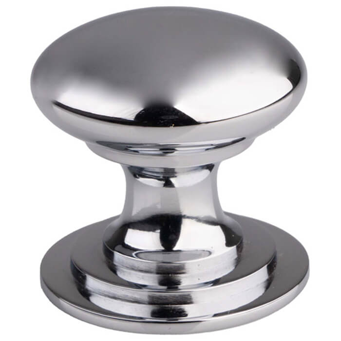 Carlisle Brass Victorian 32mm Cupboard Knob with Tiered Rose