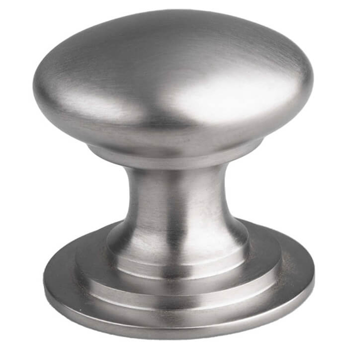 Carlisle Brass Victorian 32mm Cupboard Knob with Tiered Rose